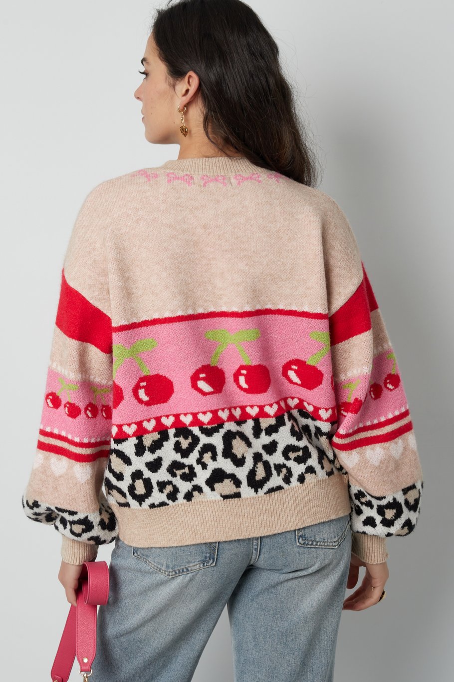 Weste Cherry Baby - Beige rosa Bild7